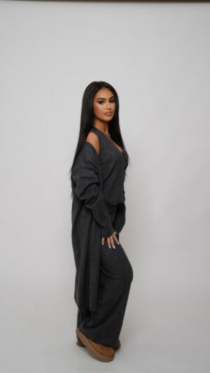 Ensemble 3 pieces gris